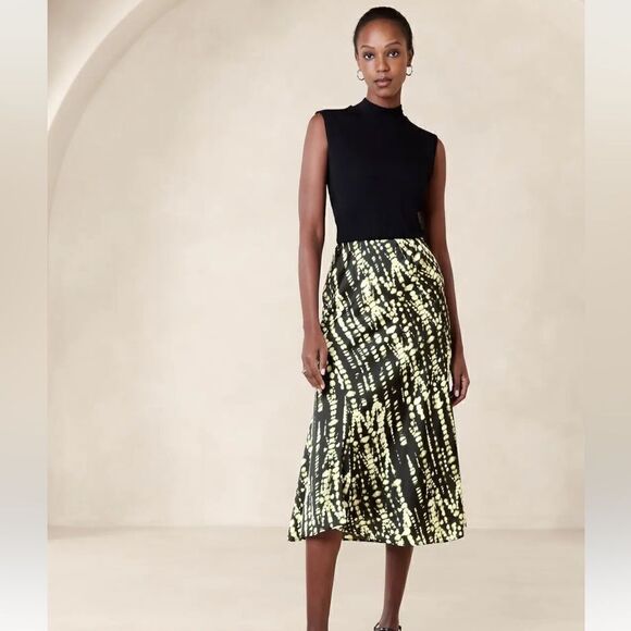 Banana Republic MIDI SLIP SKIRT - Picture 1 of 3